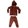 Velour tracksuit