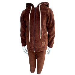 Velour tracksuit