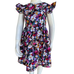 Painted flower dress