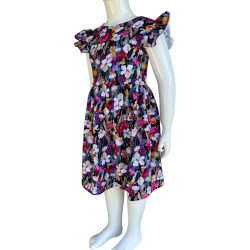 Painted flower dress