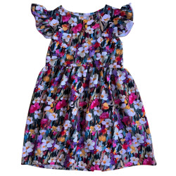 Painted flower dress