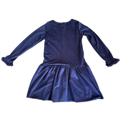 Sukienka welur bombka