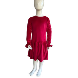 Sukienka welur bombka