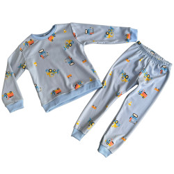 Construction machinery pajamas