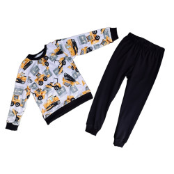 Excavator pajamas