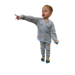 Construction machinery pajamas