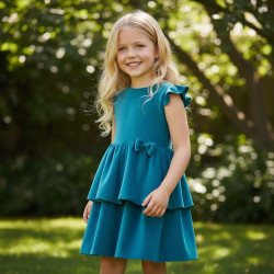 Sleeveless velvet dress