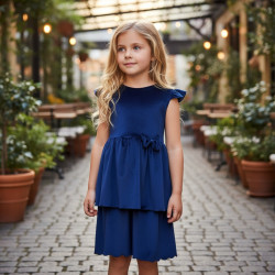 Sleeveless velvet dress