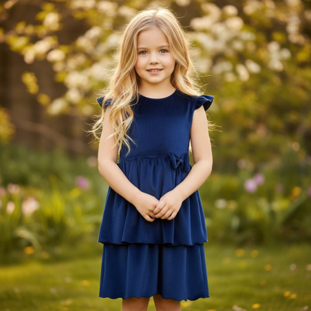 Sleeveless velvet dress