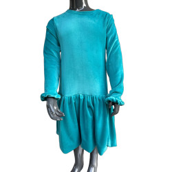 Sukienka welur bombka