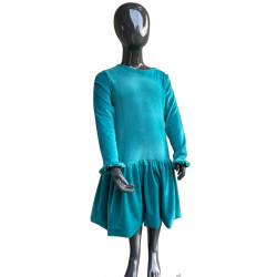 Sukienka welur bombka