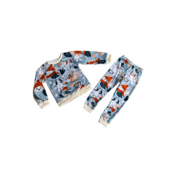 Winter bird pajamas