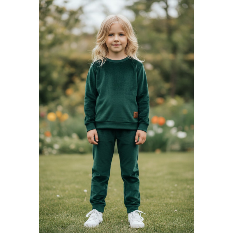 Classic velour tracksuit