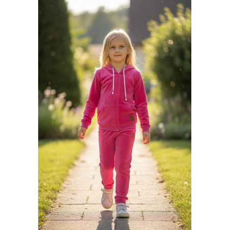 Velour tracksuit