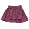 Asymmetric muslin skirt